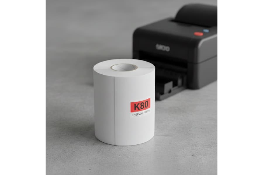 Ảnh: Giấy in nhiệt K80 – Chuẩn hóa đơn phổ biến nhất